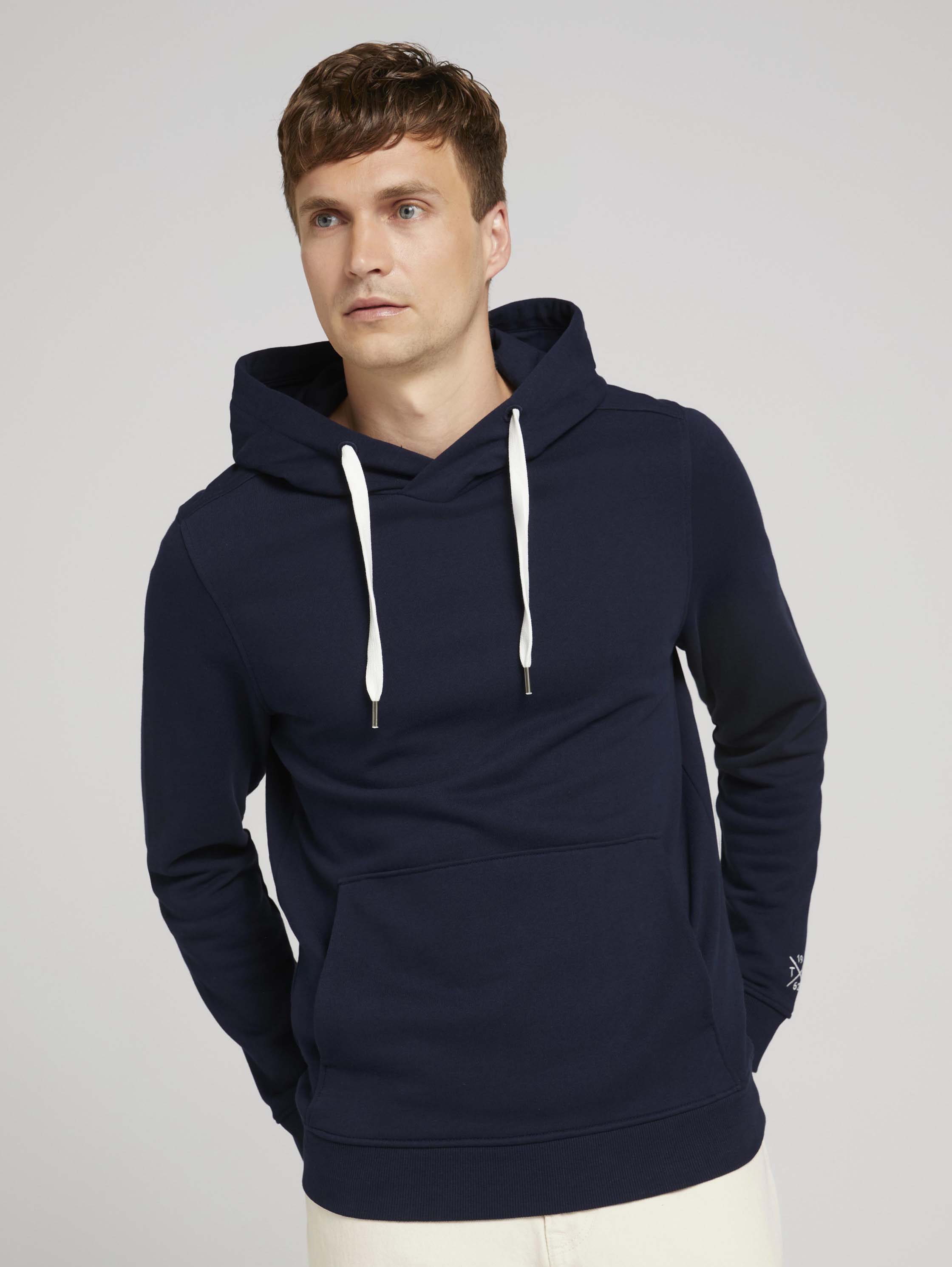

Худи мужское TOM TAILOR 1028269 синее XXL, 1028269