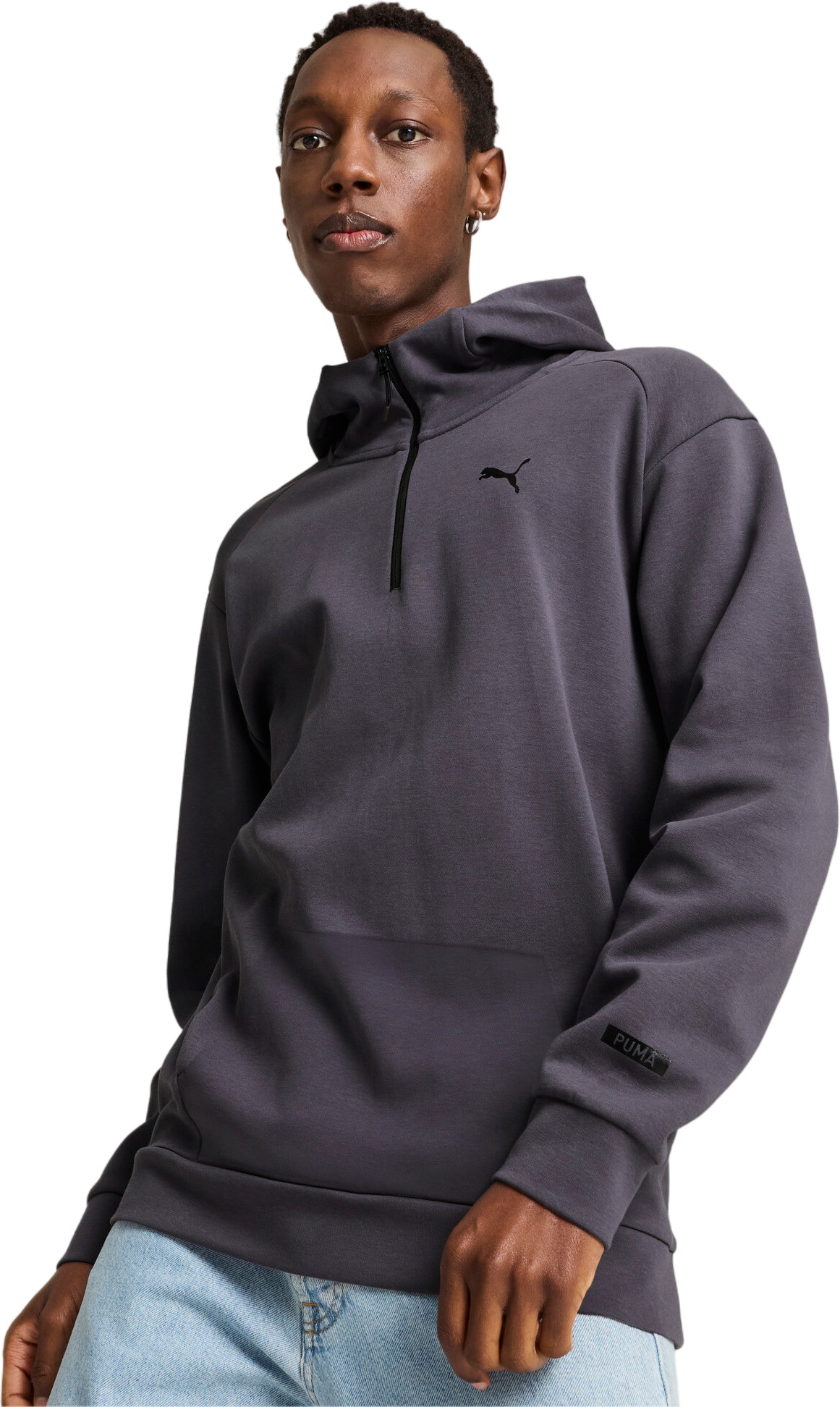 

Худи мужское PUMA RAD/CAL Hooded Half-Zip DK серое XL, Серый, RAD/CAL Hooded Half-Zip DK