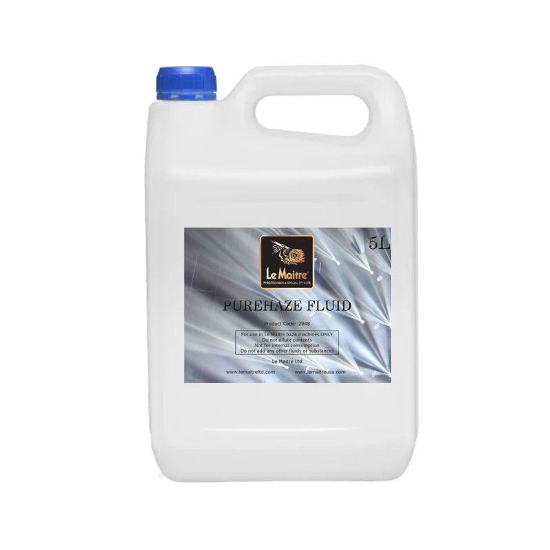 Жидкость для генераторов тумана Le Maitre PUREHAZE FLUID 5L ex- STADIUM HAZE FLUID 5L