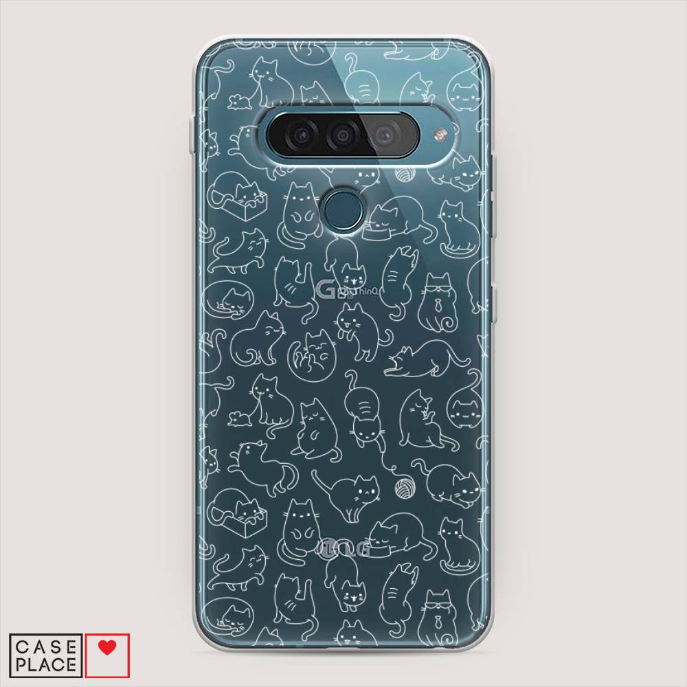 

Чехол Awog "Шкодливые котики" для LG G8s ThinQ, 84050-2
