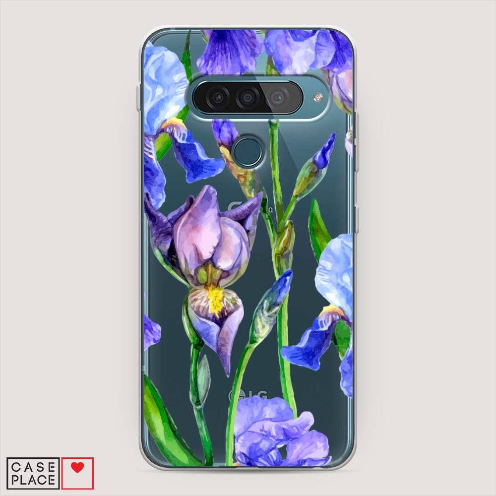 

Чехол Awog "Синие ирисы" для LG G8s ThinQ, 84050-8
