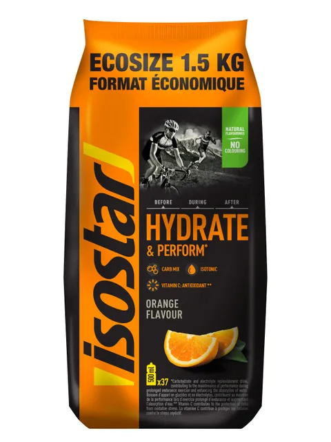 Изотонический напиток Isostar Hydrate and Perform 1500 г Апельсин