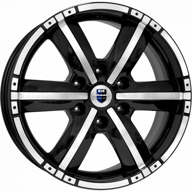 

Колесный диск K&K КС469 R18 8J PCD6x139.7 ET46 D67.1 (12631), Черный, кС469