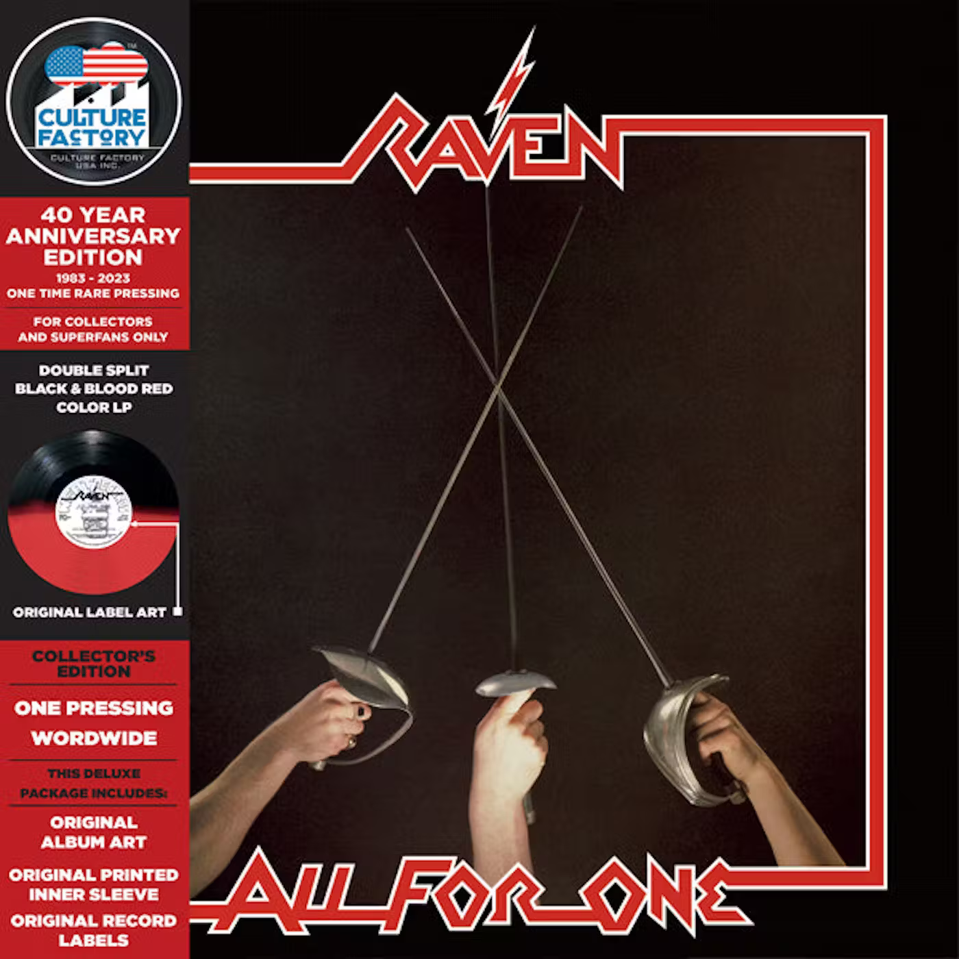 Raven - All For One (LP)