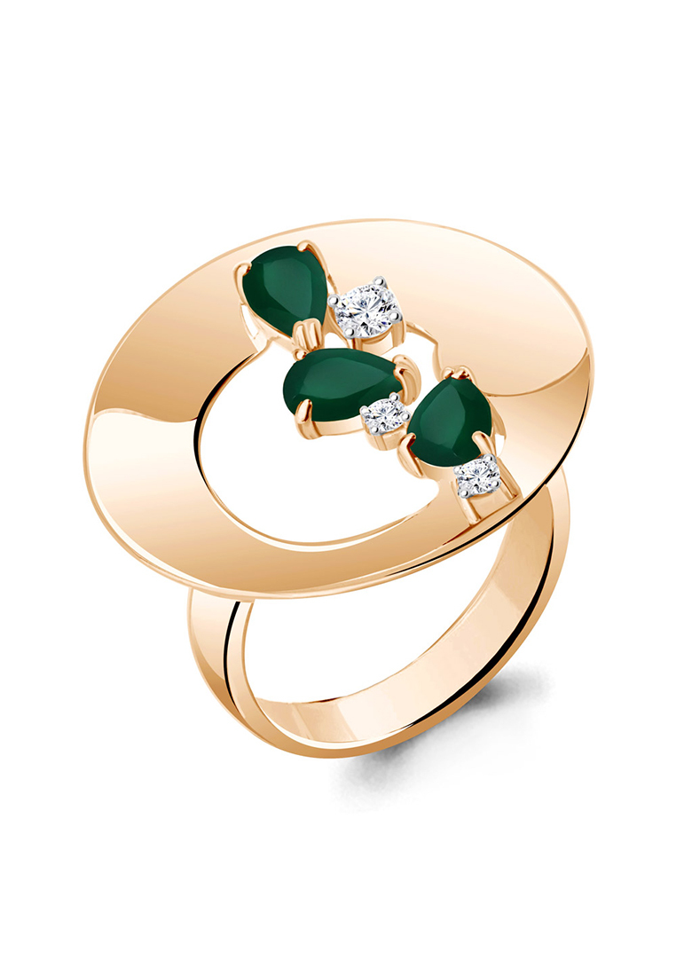 

Кольцо из серебра р. , Kari Jewelry 6953909А.6, агат, 6953909А.6
