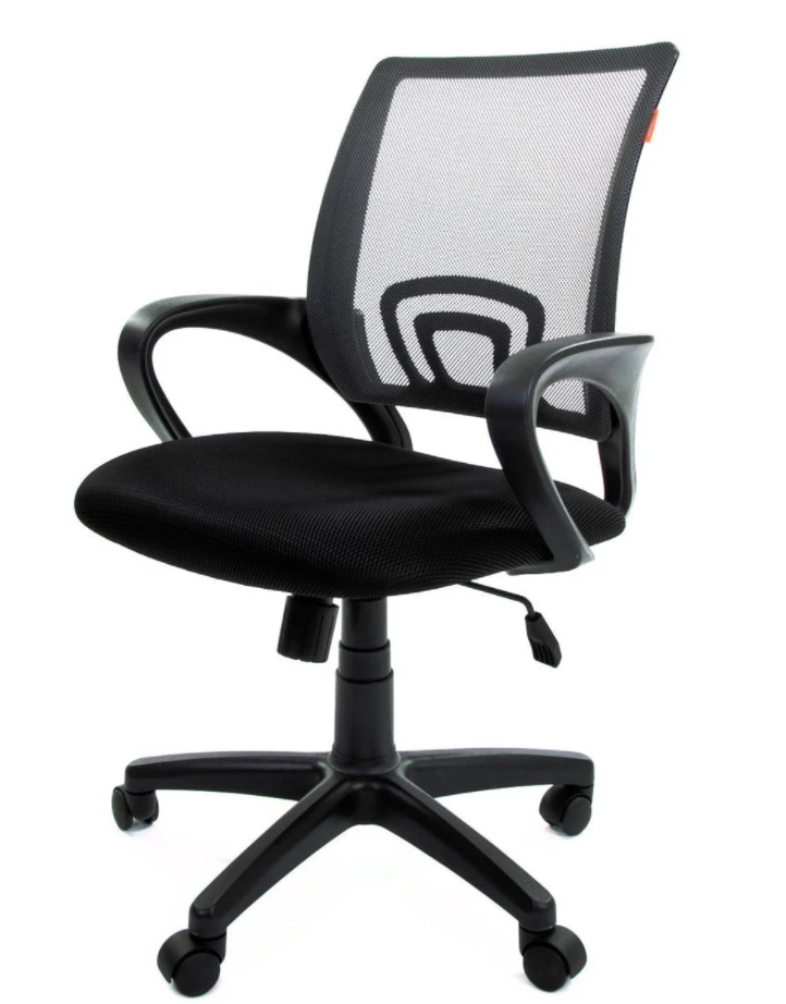 фото Компьютерное кресло chairman 696 черный; серый