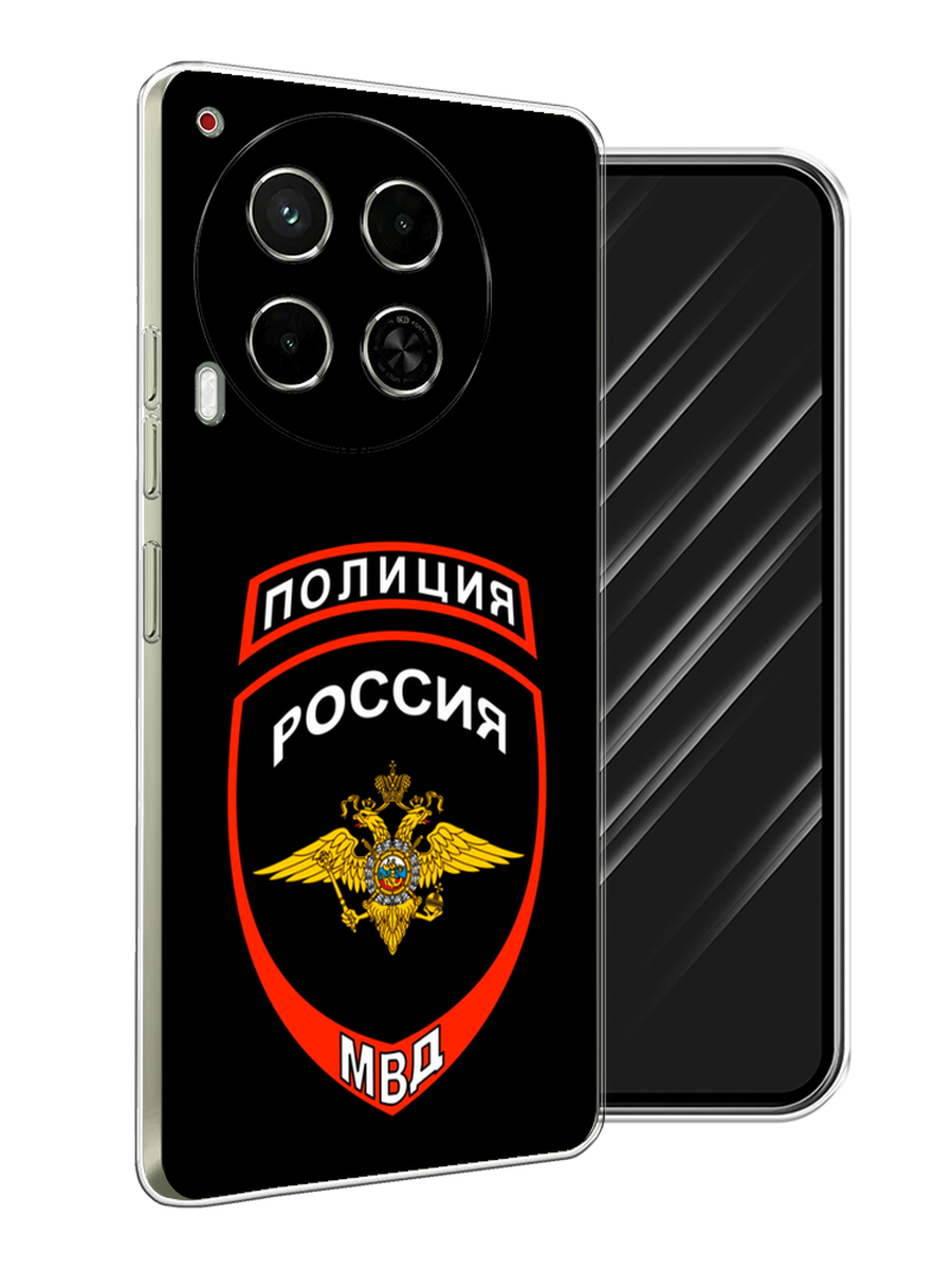 

Чехол Awog на Tecno Camon 30 5G "Полиция шеврон", Черный;красный;белый, 305550-1