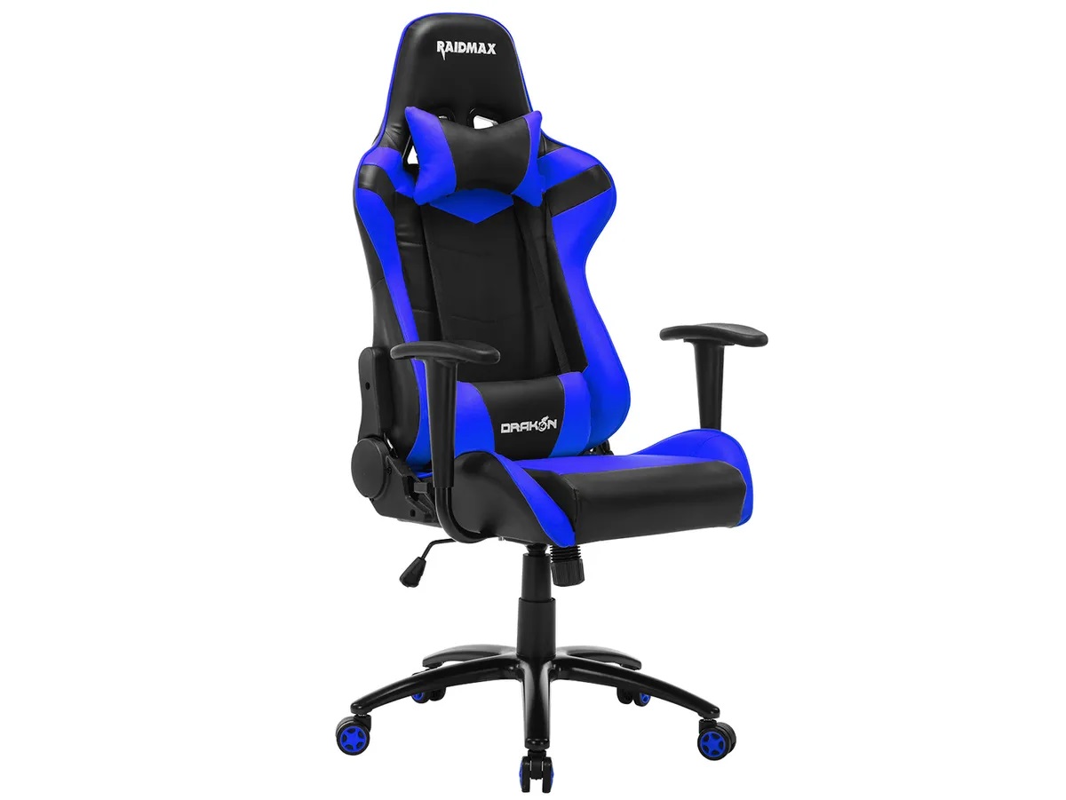 Геймерское кресло Raidmax DK606RUBU Blue-Black