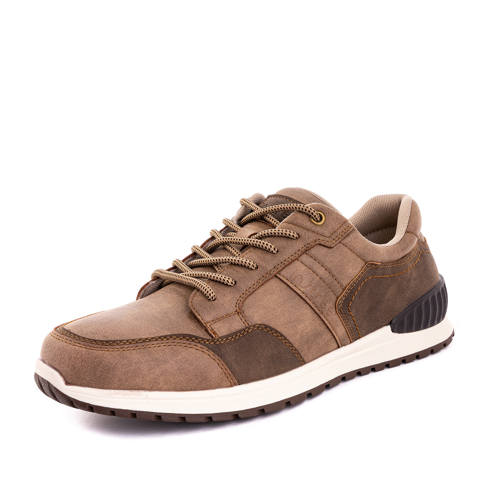 

Кроссовки мужские INSTREET 248-31MV-748GT бежевые 42 RU, Бежевый, 248-31MV-748GT