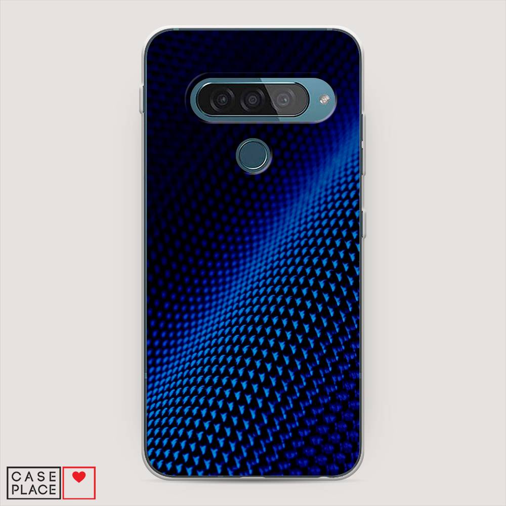

Чехол Awog "Синий карбон" для LG G8s ThinQ, 84050-3