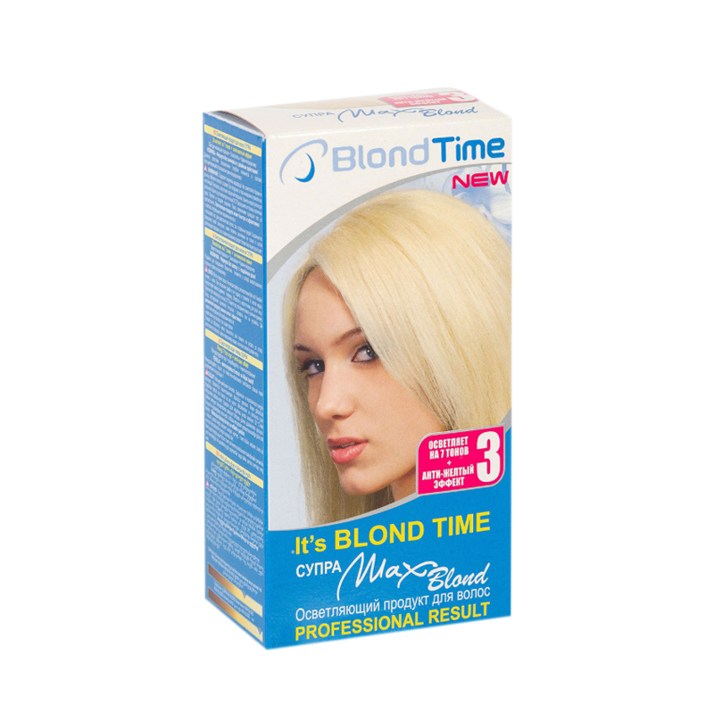 Краска осветлитель для волос Prestige Blond Time Супра Max Blond № 3 Max Blond № 3