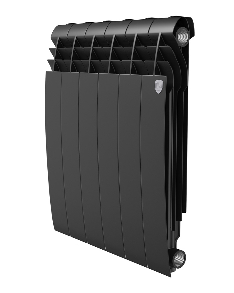 

Алюминиевые радиаторы Alum Noir Sable 500 12 секций Royal Thermo Biliner Т-232093