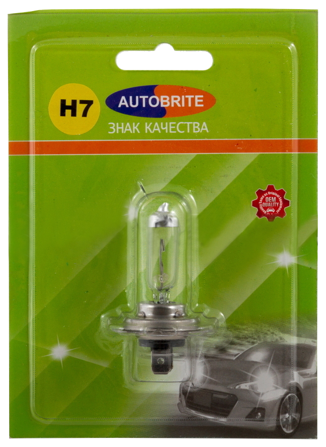 Лампа 12V H7 55W PX26d AUTOBRITE 1 шт. блистер A70001BC