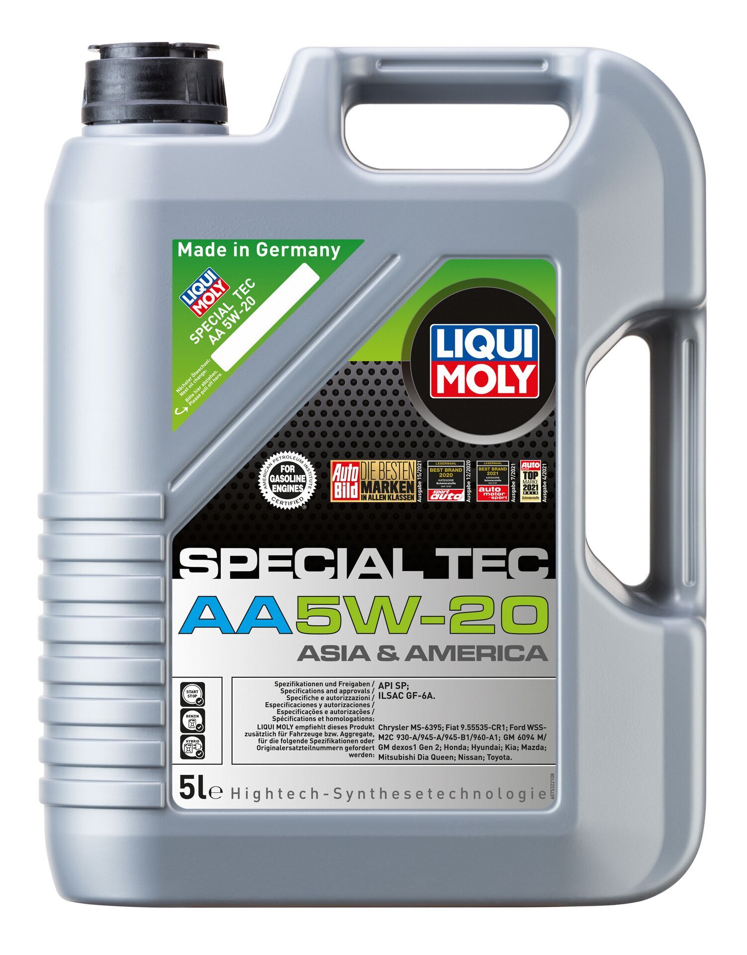 

Моторное масло Liqui Moly Special Tec AA 5W20 5л