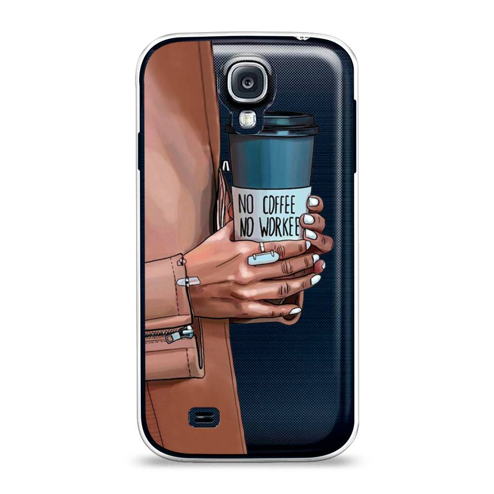 

Чехол Awog на Samsung Galaxy S4 / Самсунг S4 "No coffee", 23950-7