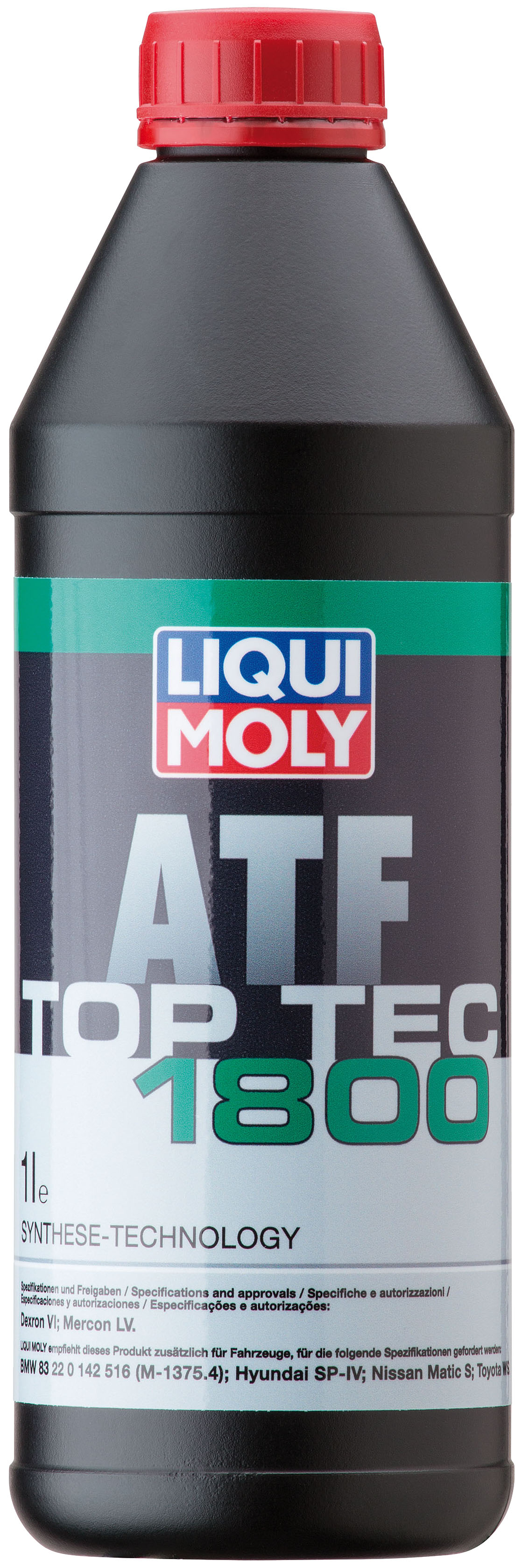 Масло трансмиссионное синтетическое АКПП TOP TEC ATF 1800 (AT6 EURO 5 -6) 1Л