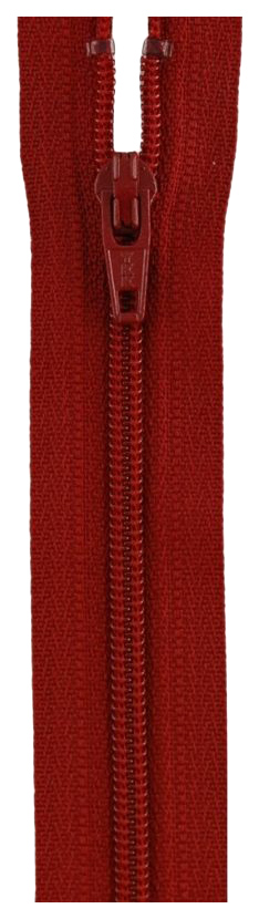 

Застежка-молния YKK 0561179/40, 520 гранат тип 3 (4,15мм), неразъемная, длина 40см, Красный