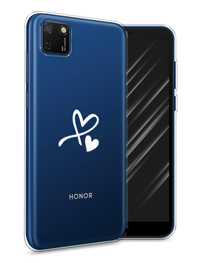 

Чехол Awog на Honor 9S "Сердечко минимализм", Белый, 6102650-6