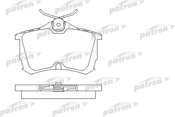 

Тормозные колодки PATRON дисковые PBP1506