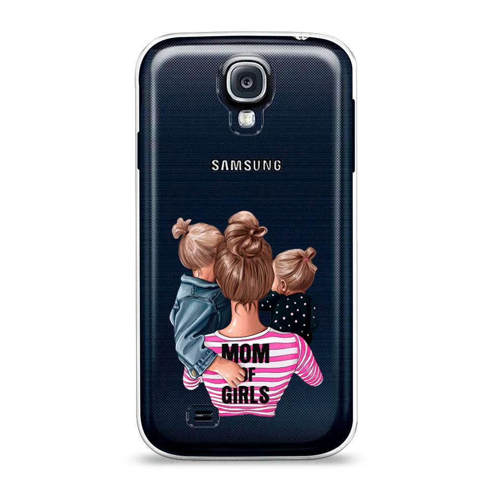 фото Чехол awog "mom of girls" для samsung galaxy s4