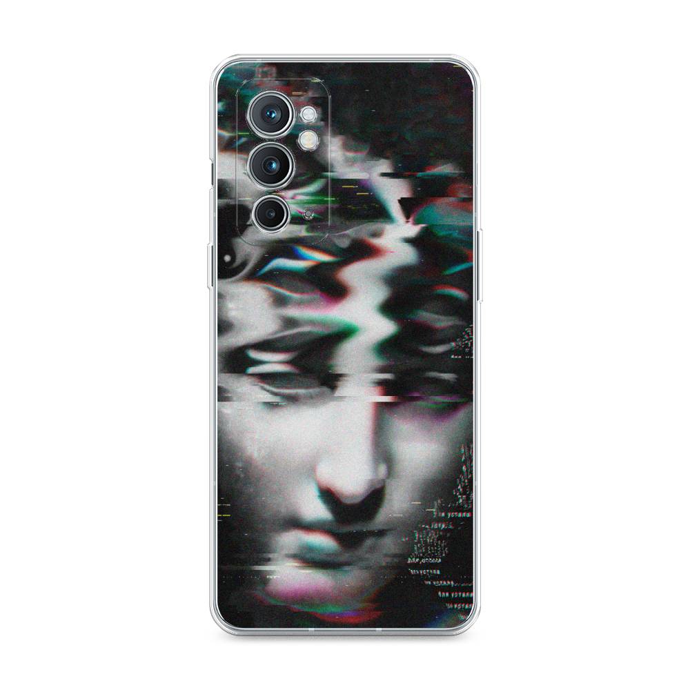 

Чехол Awog на OnePlus 9RT / ВанПлас 9RT "Glitch Art", Серый, 152050-9