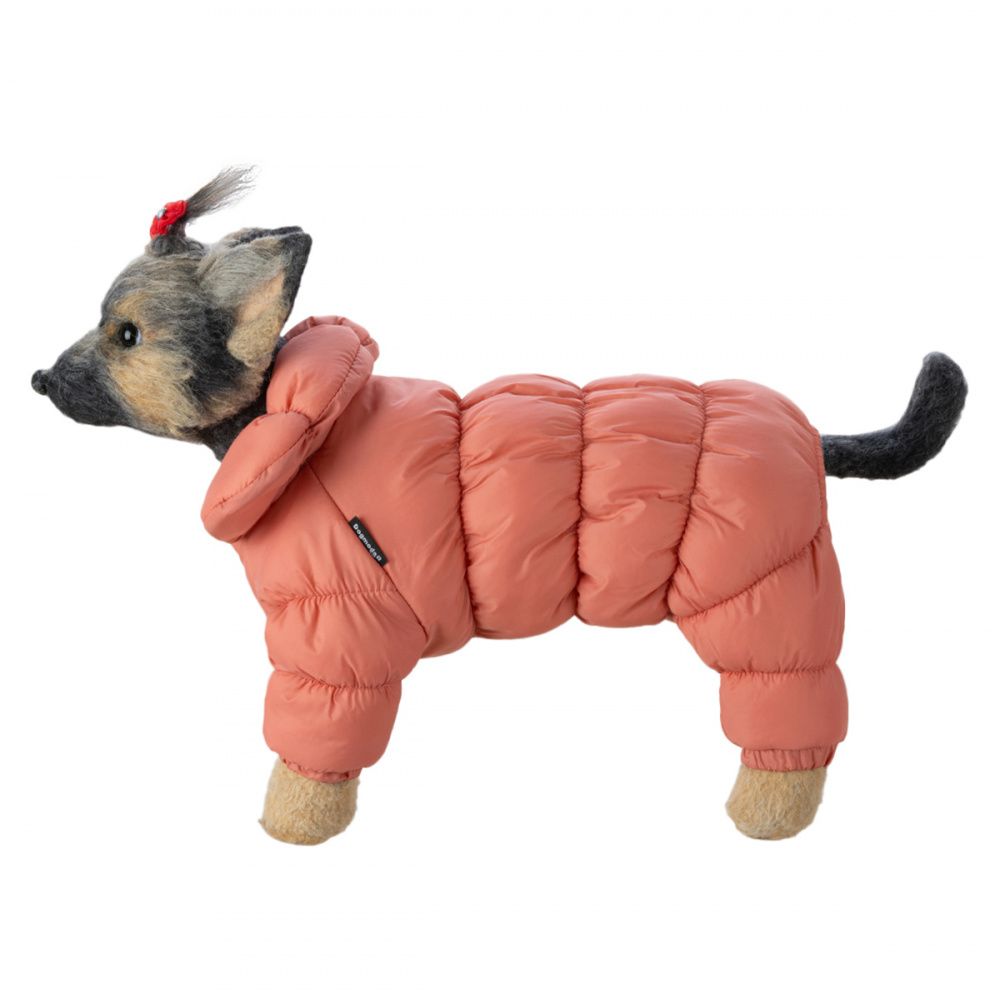 Куртка для собак Dogmoda, женский, розовый, L, длина спины 28 см