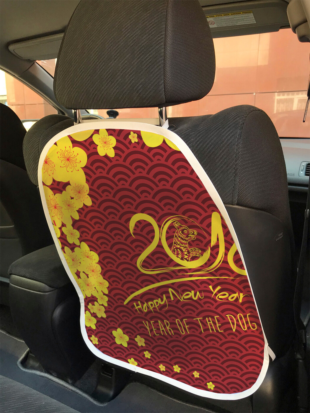 

Накидка на спинку сиденья JoyArty 2018 - год собаки, 45х62, 2018 - год собаки