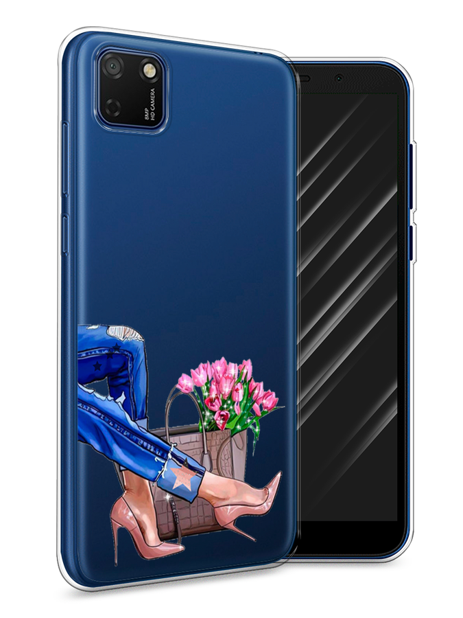 

Чехол Awog на Honor 9S "Каблучки", Голубой;коричневый;розовый, 6102650-7