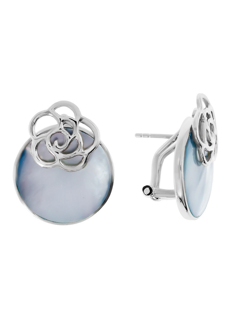 

Серьги из серебра с перламутром Balex Jewellery 2424920148, 2424920148
