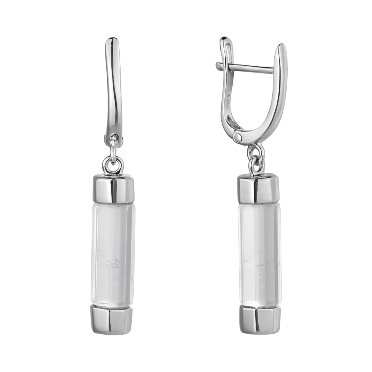 

Серьги из серебра с горным хрусталем Balex Jewellery 2436930237, 2436930237