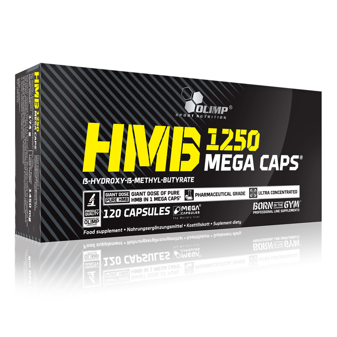 Гидроксиметилбутират Olimp Sport Nutrition HMB Mega Caps 120 капс.