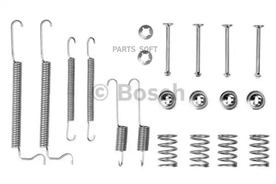 Ремкомплект задних тормозных колодок (барабанные) BOSCH 1987475082