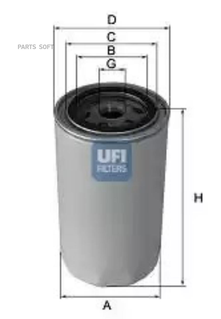 

Фильтр Масляный UFI 2346500