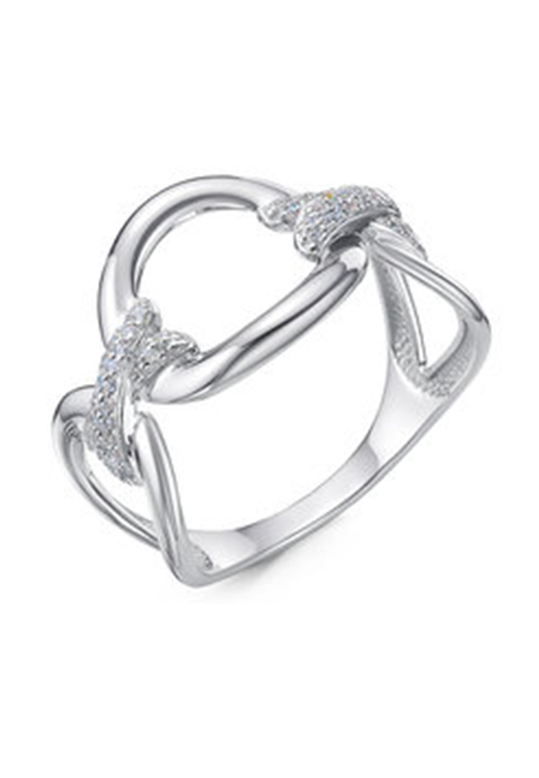 

Кольцо из серебра р.  Kari Jewelry с1101007, фианит, с1101007