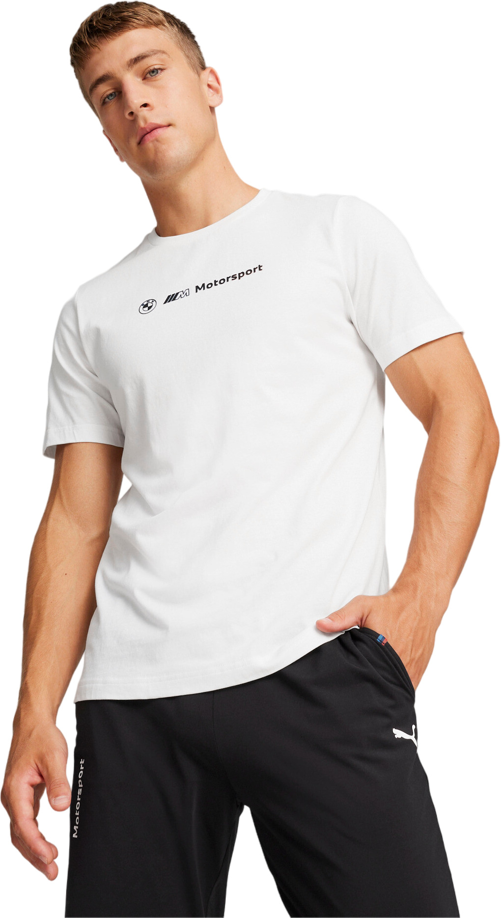 

Футболка мужская PUMA BMW MMS (Logo) Graphic Tee белая XXL, Белый, BMW MMS (Logo) Graphic Tee