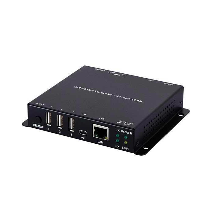 

Передача по витой паре KVM (DVI, USB, PS/2, RS-232 и аудио) Cypress CH-701TR, CH-701TR