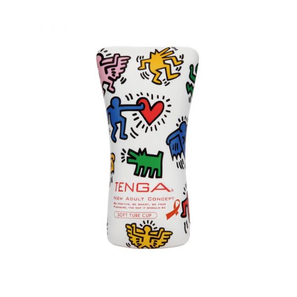 фото Мастурбатор tenga keith haring soft case cup