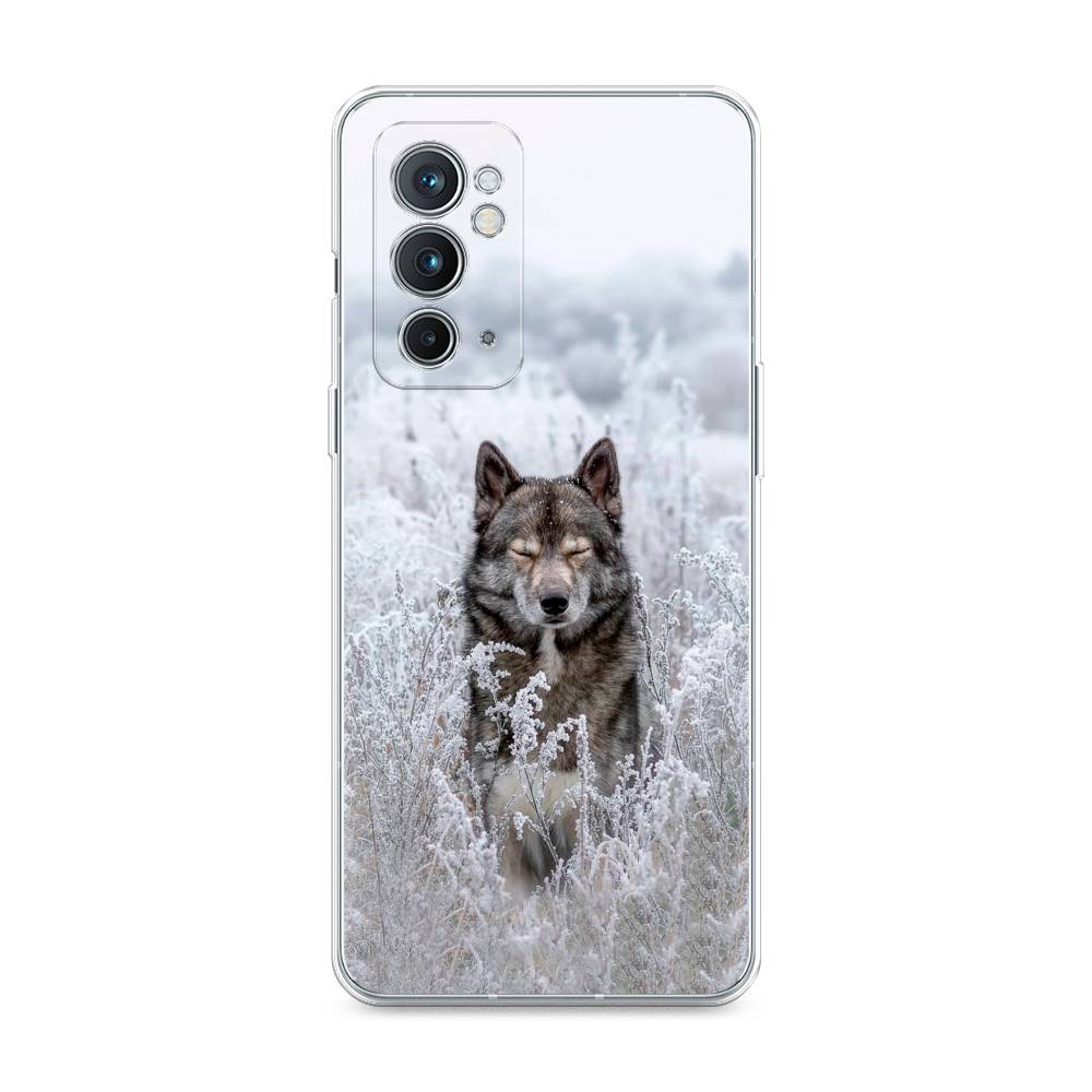 

Чехол Awog на OnePlus 9RT / ВанПлас 9RT "Волк в поле", Белый;черный, 152050-1