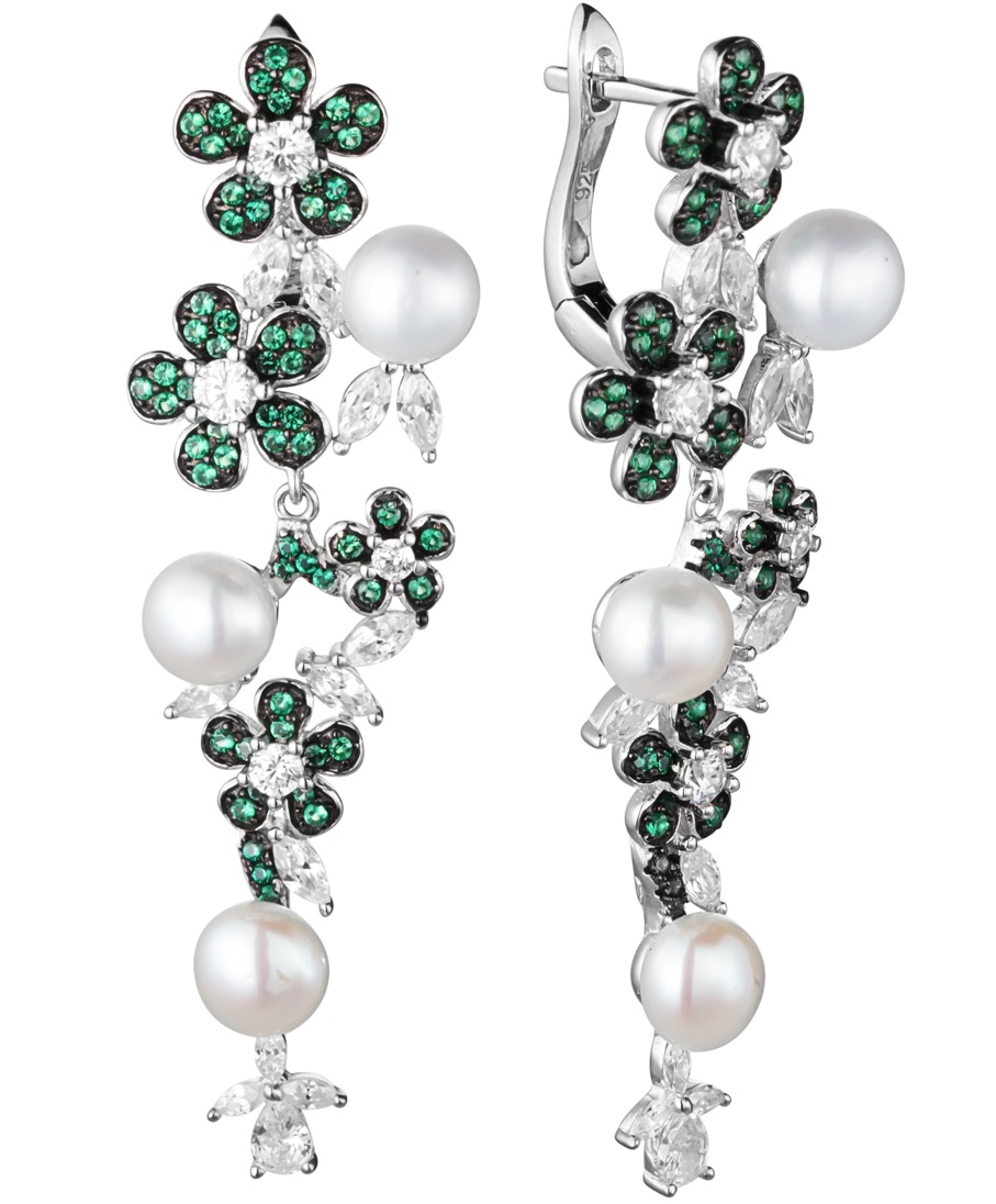 

Серьги из серебра с жемчугом Balex Jewellery 2445900010, 2445900010