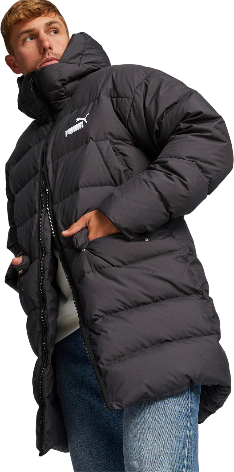 

Куртка мужская PUMA Protective Hooded Down Coat черная XXL, Черный, Protective Hooded Down Coat