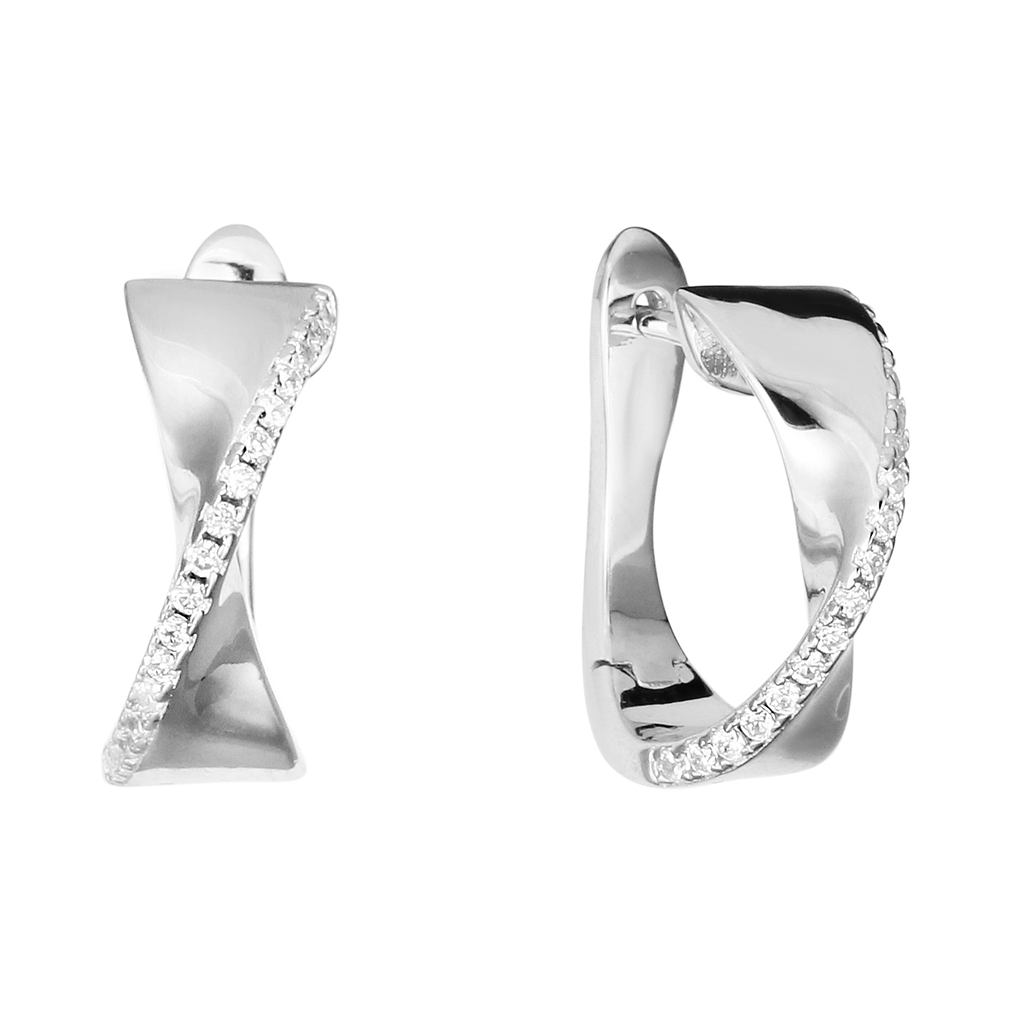 

Серьги из серебра с фианитом Balex Jewellery 2458910006, 2458910006