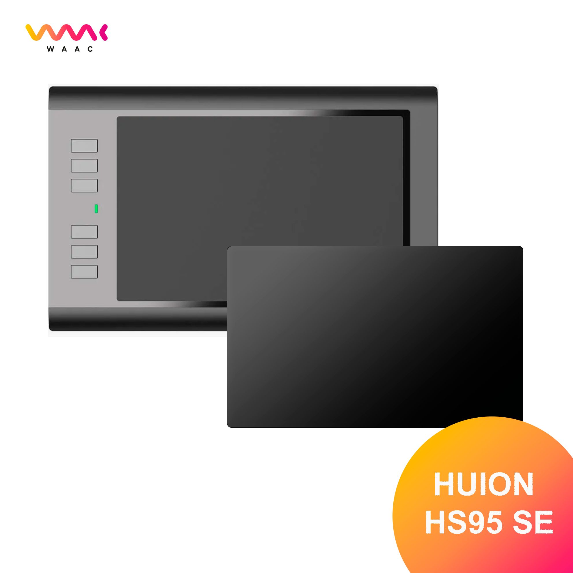 

Защитная пленка для Huion HS95 SE, Черный