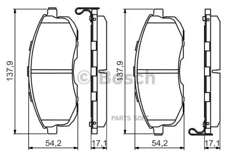 

Колодки nissan juke, tiida, sentra vii, teana ii 07->