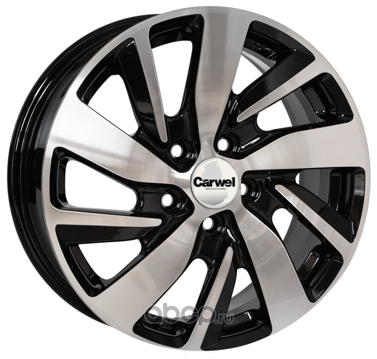 

Колесный диск Carwel Байкал 166 6.5x16/5x112 D57.1 ET46 ab, Серебристый;черный