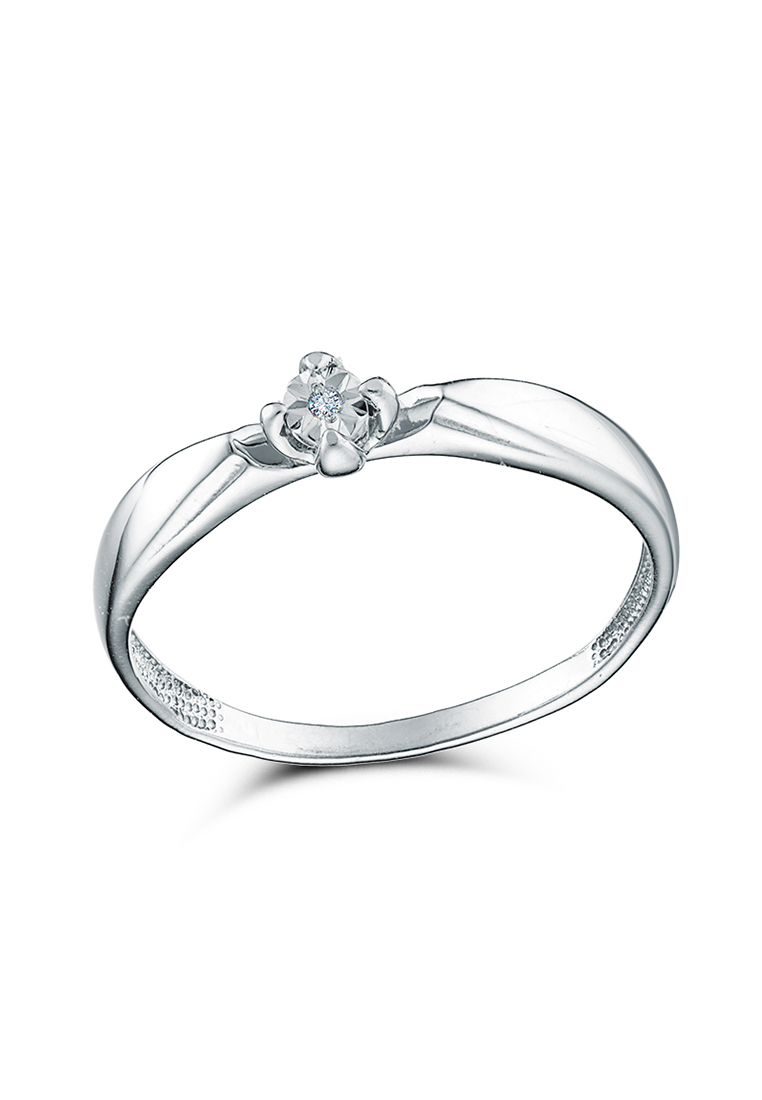 

Кольцо из серебра р. , Kari Jewelry К613-1816Бр17, бриллиант, К613-1816Бр17