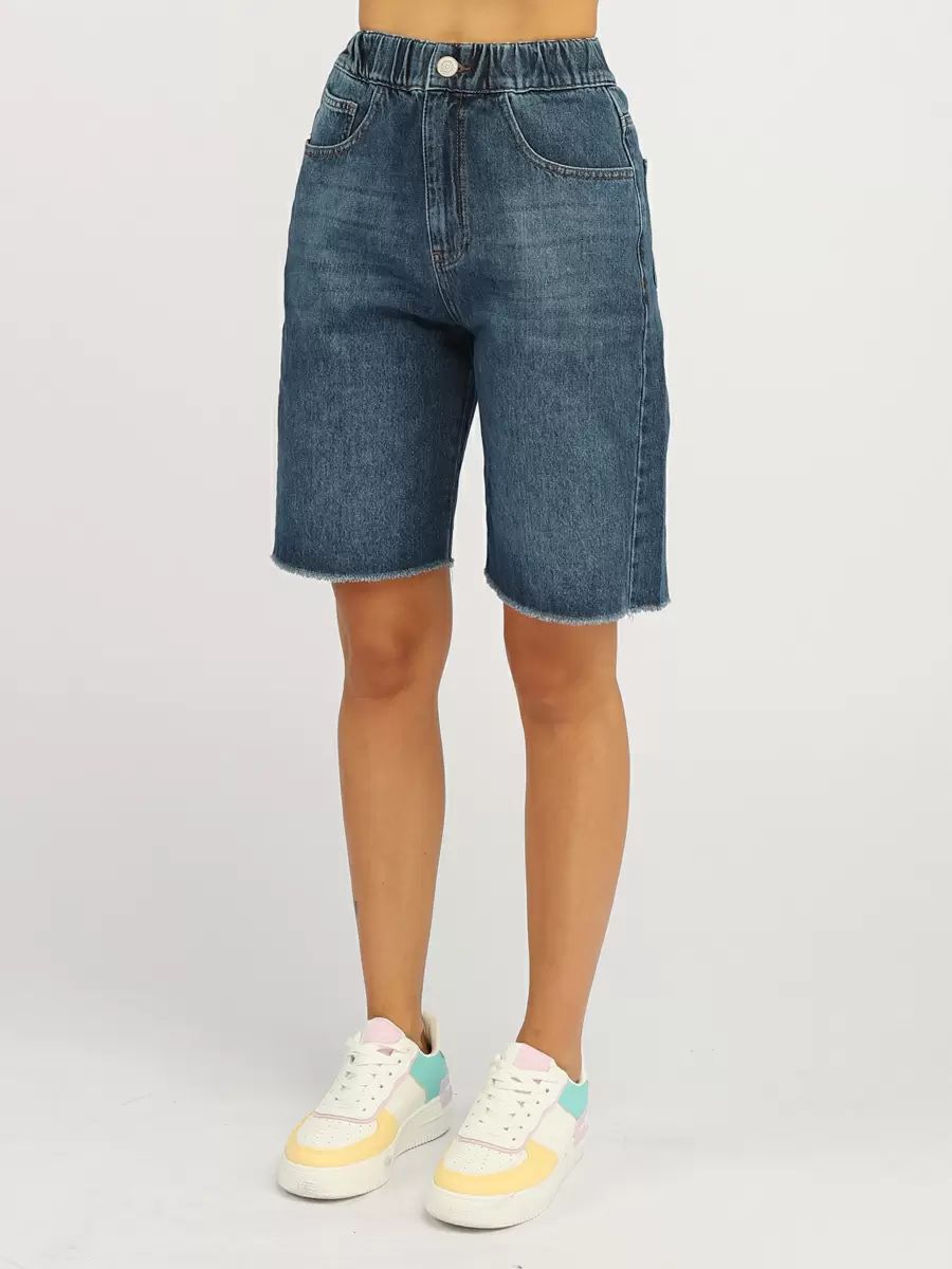 Шорты женские A passion play SQ70204 синие 25