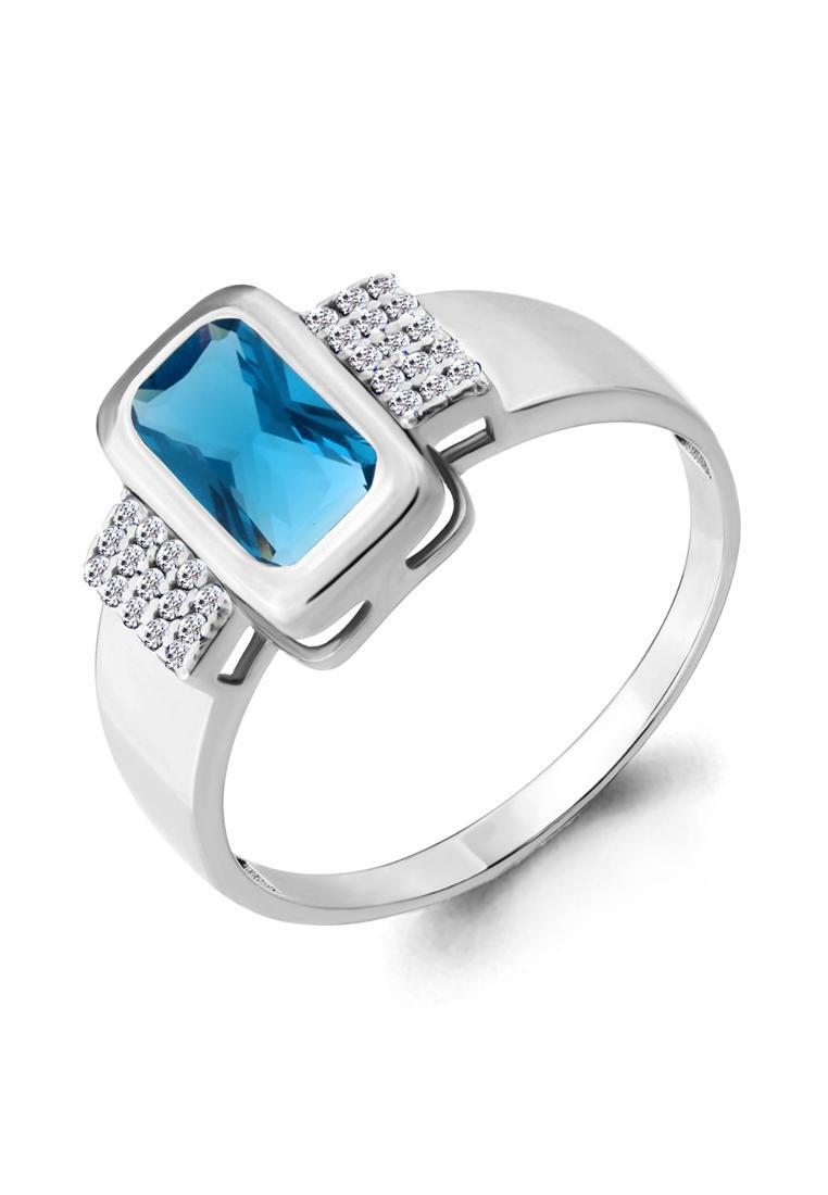 

Кольцо из серебра р.  Kari Jewelry 6903593А.5, топаз\фианит, 6903593А.5