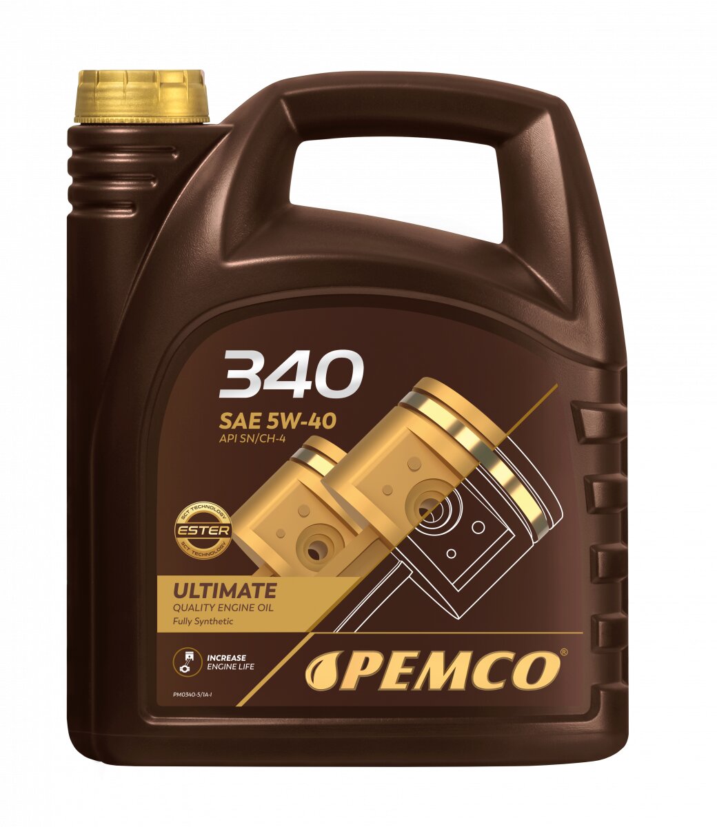 

Моторное масло PEMCO синтетическое 5W40 SN/CF A3/B4 4л