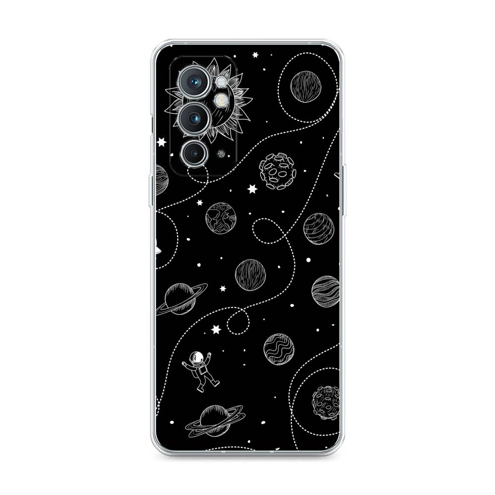 

Чехол Awog на OnePlus 9RT / ВанПлас 9RT "В невесомости", Бежевый, 152050-4