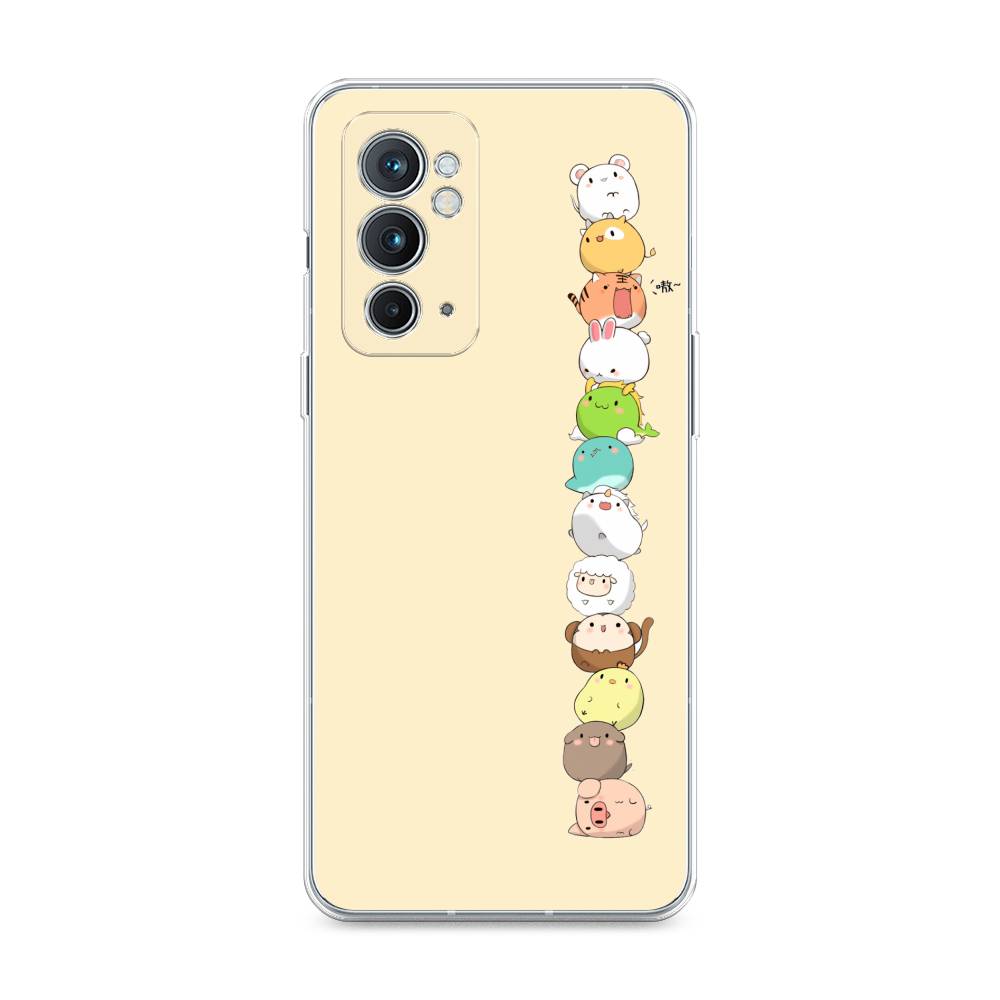 

Чехол Awog на OnePlus 9RT / ВанПлас 9RT "Питомцы Чиби", Желтый, 152050-2